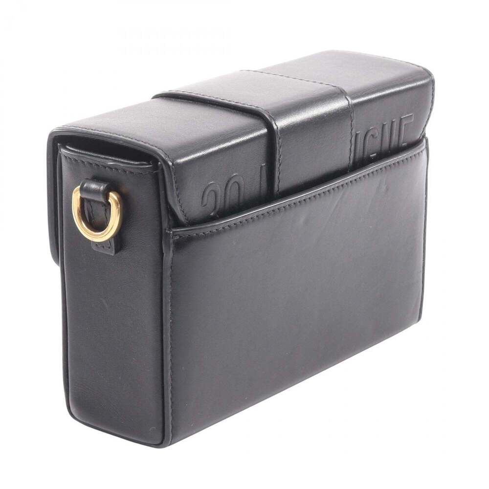 CHRISTIAN DIOR Black Leather Shoulder Bag - Picture 2 of 10